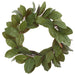 30" Artificial Magnolia Leaf Wreath -Green (Pack of 2) - PWM103-GR