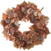 28" Maple Leaf Silk Wreath -Brown/Beige - PWM156-BR/BE