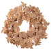 24" Maple Leaf Artificial Wreath -Tan (Pack of 2) - PWM207-TN