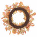 24" Artificial Oak Leaf & Acorn Wreath -Fall - PWO270-FA