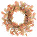24" Artificial Oak Leaf & Acorn Wreath -Fall - PWO270-FA