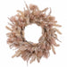 24" Artificial Pine Wreath -Beige/Brown (Pack of 3) - PWP100-BE/BR
