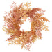 28" Silk Ruscus Leaf & Fern Wreath -Fall - PWX918-FA