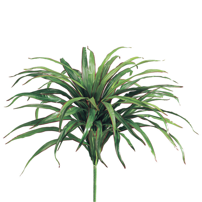 27" Dracaena Silk Plant -Green/Red (pack of 12) - PY8984-