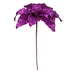 24"Hx13"W Sequin Velvet Artificial Poinsettia Flower Stem -Purple (Pack of 12) - RG221366