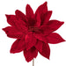 21.5"Hx18"W Artificial Poinsettia Flower Stem -Red (Pack of 6) - RG233103