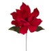 27.5"x24" Artificial Poinsettia Flower Stem -Red (Pack of 6) - RG237703