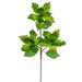 26"x6" Glittered Velvet Artificial Razor Poinsettia Flower Stem -Lime (Pack of 12) - RG241773