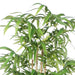 4' Natural Trunk Silk Bamboo Tree w/Pot -Green - SAFB107TV