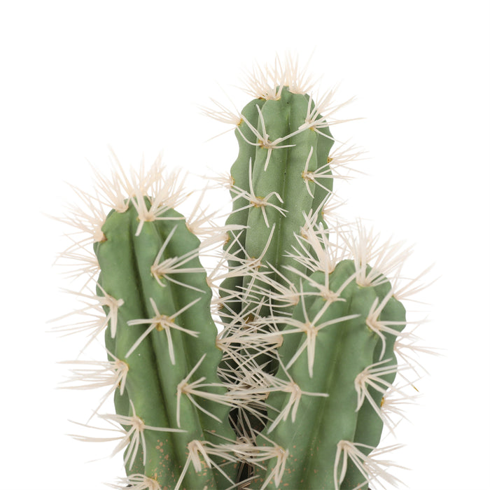 10.5" Artificial Column Cactus Plant w/Pot -Green - SAFDYA3107