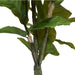 4'6" Real Touch Fiddle Leaf Fig Silk Tree w/Pot -90 Leaves -Green - SAFDYL209