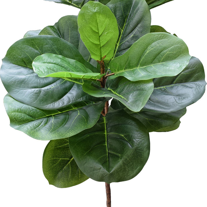 real touch fiddle leaf fig 5'6" Real Touch Fiddle Leaf Fig Silk Tree w/Pot -34 Leaves -Green — Silks Are Forever