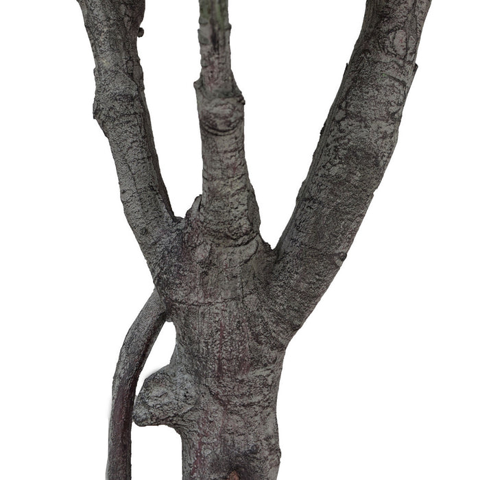 5'10" Real Touch Fiddle Leaf Fig Silk Tree w/Pot -77 Leaves -Green - SAFDYL3088