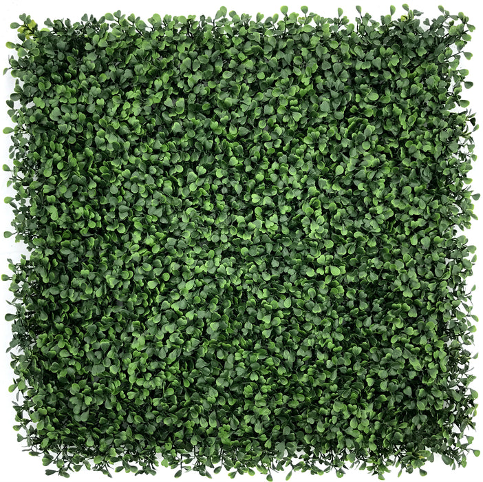 20"x20" Outdoor UV-Proof Artificial Boxwood Mat -2 Tone Green (Pack of 6) - SAFTNB29
