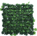 20"x20" Outdoor UV-Proof Flowering Artificial Hanging Begonia Ivy Mat -Red/Green (Pack of 6) - SAFTNB35