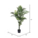 5' Outdoor UV-Resistant Artificial Areca Palm Tree w/Pot -2 Tone Green - T160860