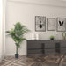 5' Outdoor UV-Resistant Artificial Areca Palm Tree w/Pot -2 Tone Green - T160860