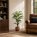 3'11" Real Touch Areca Palm Silk Tree w/Plastic Pot -Green - TA193547