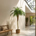 8' Phoenix Silk Palm Tree w/Pot -Green - TB180396