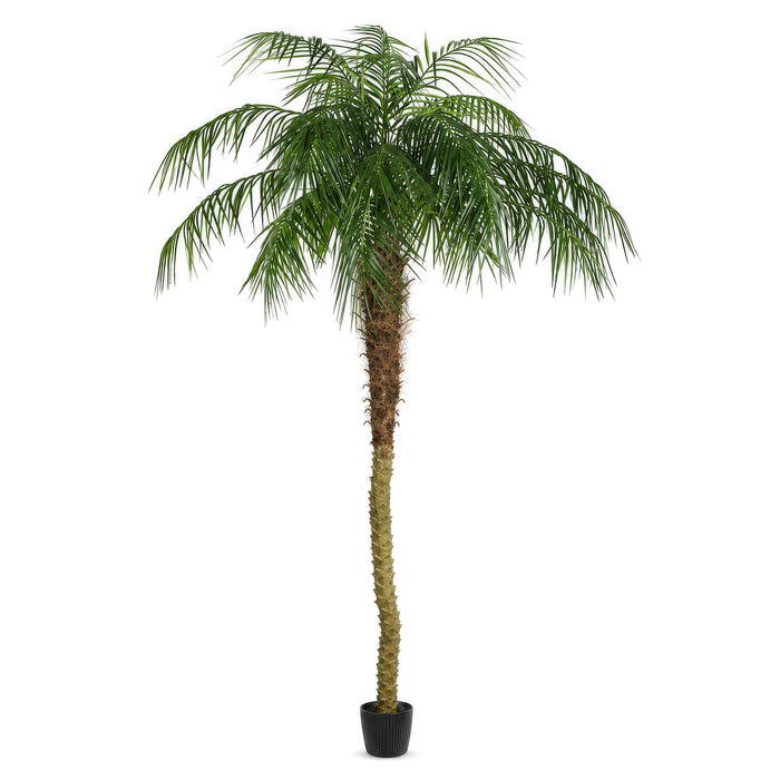 8' Phoenix Silk Palm Tree w/Pot -Green - TB180396