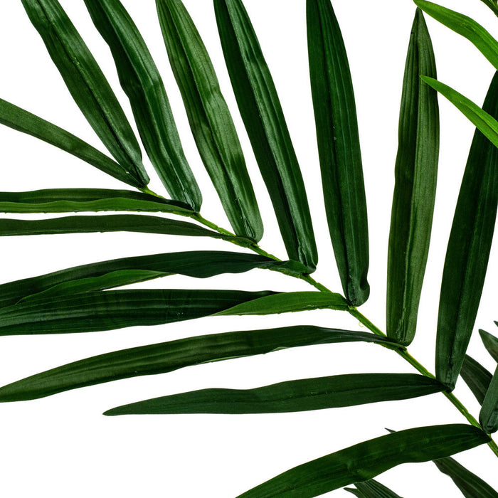 7' Kentia Silk Palm Tree w/Plastic Pot -Green - TB190570