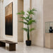 8' Kentia Silk Palm Tree w/Plastic Pot -Green - TB190580