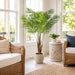 5' Silk Areca Palm Tree w/Plastic Pot -Green - TB190750