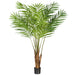 5' Silk Areca Palm Tree w/Plastic Pot -Green - TB190750