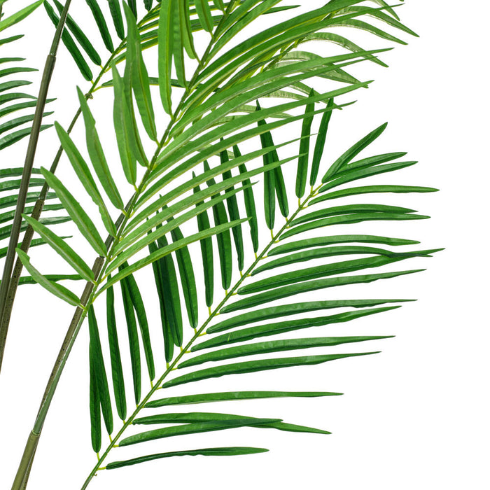 6' Silk Areca Palm Tree w/Plastic Pot -Green - TB190760