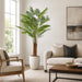 7' Silk Areca Palm Tree w/Plastic Pot -Green - TB190770