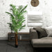 7' Silk Areca Palm Tree w/Plastic Pot -Green - TB190770