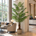 8' Silk Areca Palm Tree w/Plastic Pot -Green - TB190780
