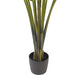 7' Travelers Silk Palm Tree w/Plastic Pot -Green - TB190870