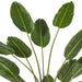 7' Travelers Silk Palm Tree w/Plastic Pot -Green - TB190870