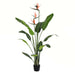 4' Silk Bird Of Paradise Palm Tree w/Plastic Pot -Green - TB191240
