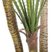 5'10" Outdoor UV-Proof Artificial Triple Trunk Phoenix Palm Tree w/Pot -Green - SAFTCB134