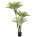 5'10" Outdoor UV-Proof Artificial Triple Trunk Phoenix Palm Tree w/Pot -Green - SAFTCB134