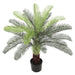 32"Hx30"W UV-Proof Outdoor Artificial Sago Cycas Palm Tree w/Pot -Green - SAFTCI36
