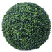 14" UV-Proof Outdoor Artificial Boxwood Topiary Ball -Green (pack of 2) - SAFTKBM06