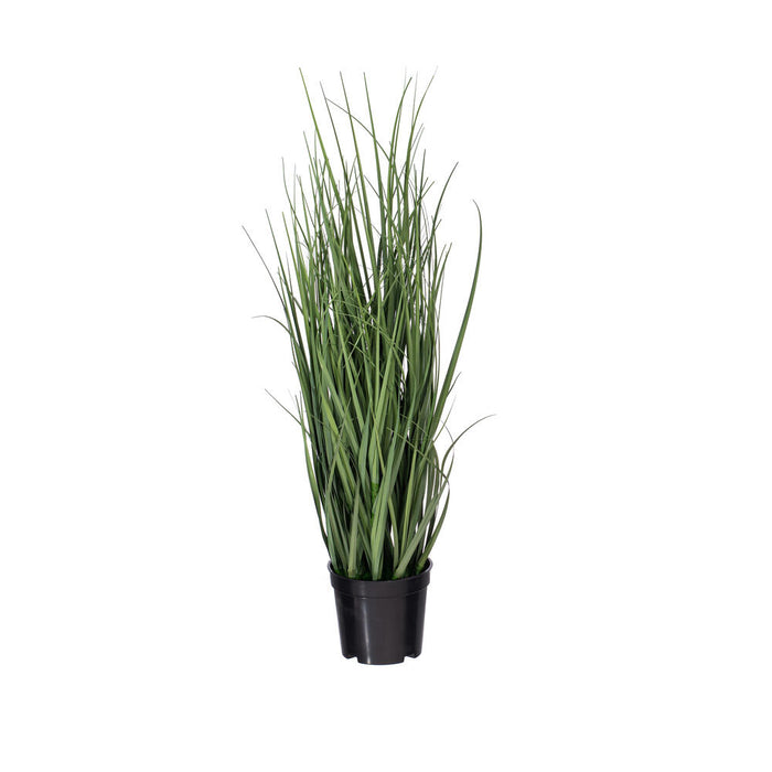 24" IFR PVC Ryegrass Artificial Plant w/Pot -Green - TN170124