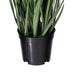 24" IFR PVC Ryegrass Artificial Plant w/Pot -Green - TN170124