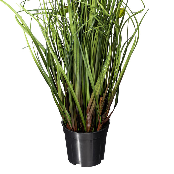 24" IFR PVC Seeded Eucalyptus Grass Artificial Plant w/Pot -Green - TN170224