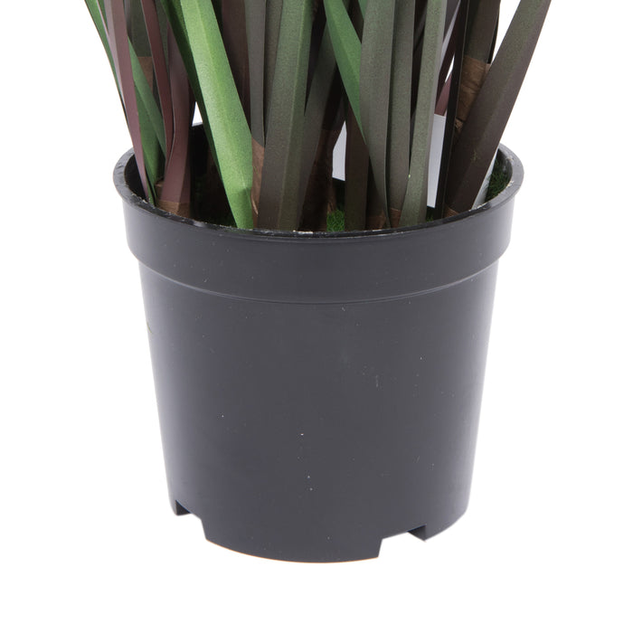 24" IFR PVC Seeded Eucalyptus Grass Artificial Plant w/Pot -Green - TN170224