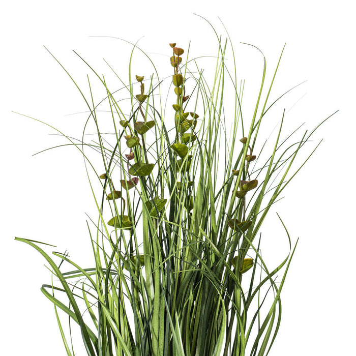 24" IFR PVC Seeded Eucalyptus Grass Artificial Plant w/Pot -Green - TN170224