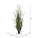 36" IFR PVC Seeded Eucalyptus Grass Artificial Plant w/Pot -Green - TN170236