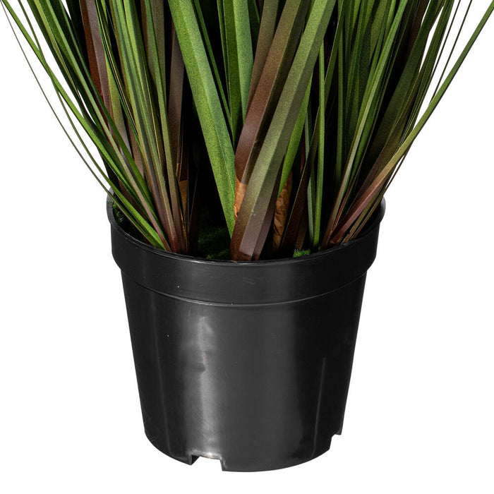 36" IFR PVC Grass & Cattail Artificial Plant w/Pot -Green/Brown - TN170336
