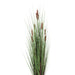 60" IFR PVC Grass & Cattails Artificial Plant w/Pot -Green/Brown - TN170360