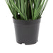 24" IFR PVC Brushed Grass Artificial Plant w/Pot -Green - TN170424