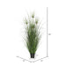 24" IFR PVC Brushed Grass Artificial Plant w/Pot -Green - TN170424