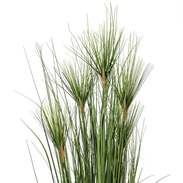 60" IFR PVC Brushed Grasss Artificial Plant w/Pot -Green - TN170460
